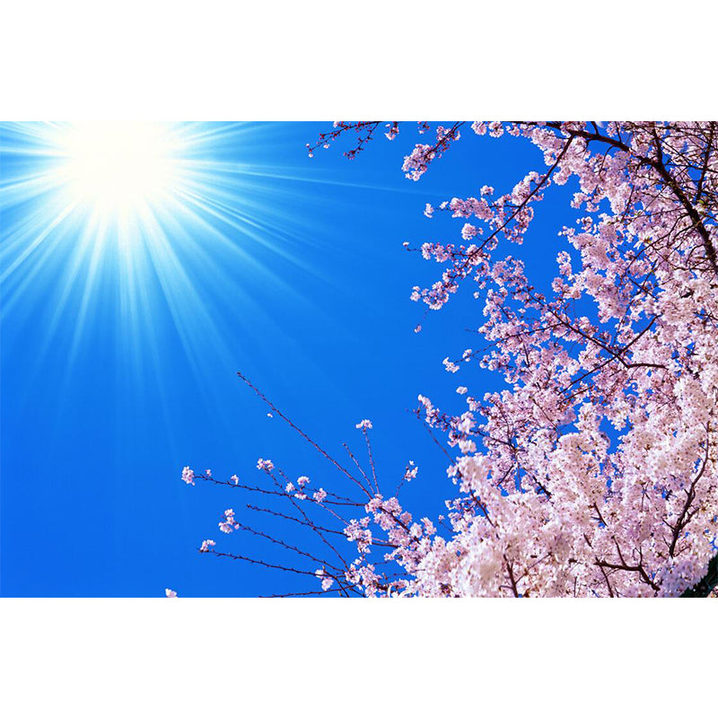 Environment Friendly Plum Blossom Murals Non-Woven Fabric Modern Wall Decor for Home