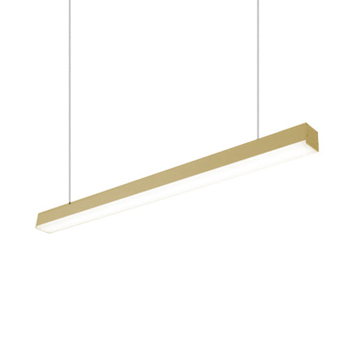 Iluminación colgante de metal de Sliver Simplicidad LED AZUL/PURPURA/MADERA Luz de techo colgante para sala de estar