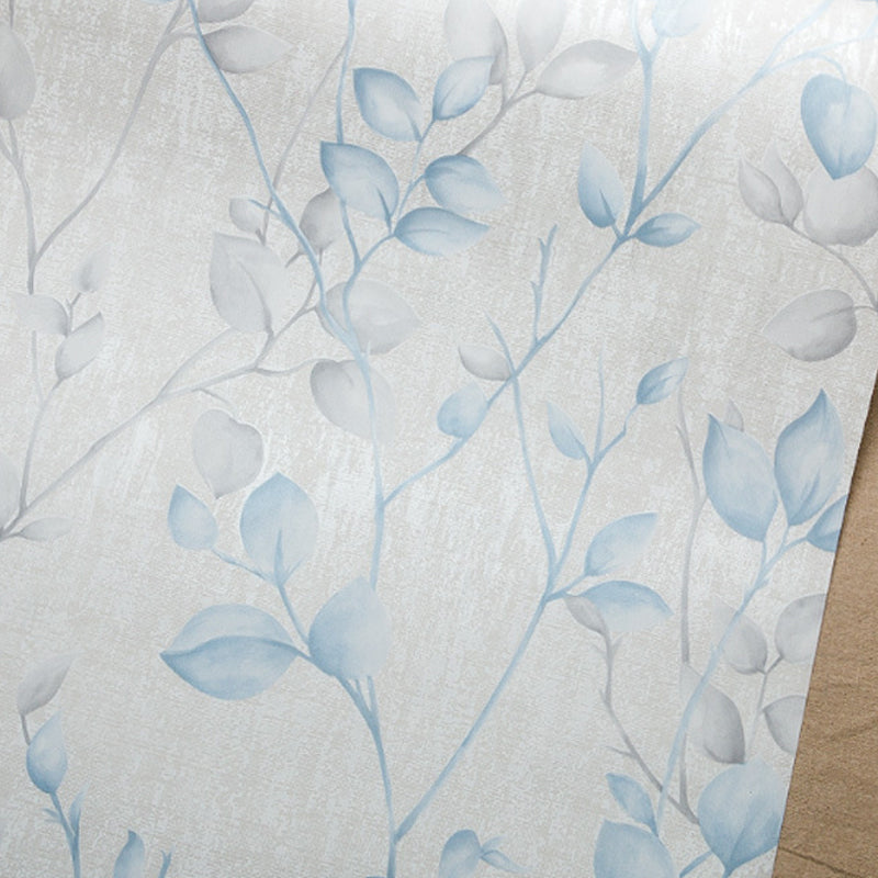 Pastel Color Rustic Wallpaper Roll 57.1-sq ft Foliage Patterned Wall Art for Bedroom