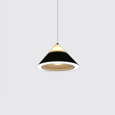 Black/Grey/marrón tono colgante de metal colgante 4 luces nórdicas luz colgante para comedor