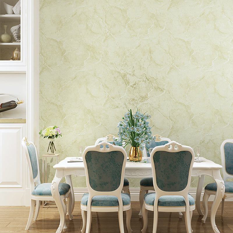 Modern Faux Marble Wallpaper for Living Room 57.1-sq ft Wall Decor in Pastel Color