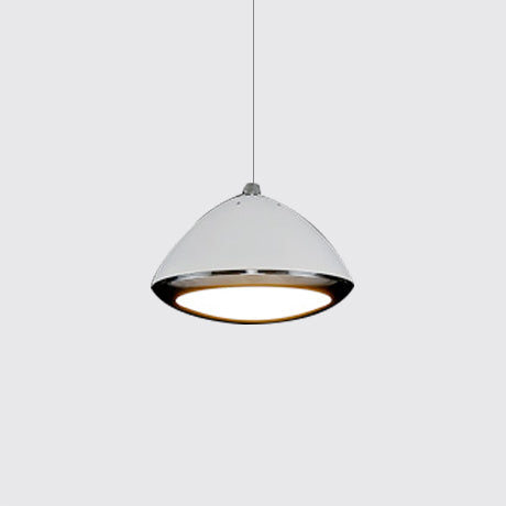 Modernos colgantes de cúpula 1 LED LED WHITE SALUD CHELING LIGHT CON DIFUSADOR ACRÍLICO EN CALENTE/BLANCO
