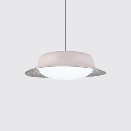 Forma de gato Drop colgante Post Modern Metal Led Comedor Lámpara colgante de lámpara en blanco/marrón