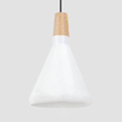 Nordic Coolie Shade Suspension Light Aluminum 7/10.5/15 Inch Wide 1 Head Pendant Light for Office Coffee Shop