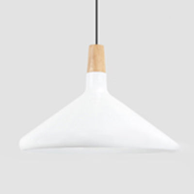 Nordic Coolie Shade Suspension Light Aluminum 7/10.5/15 Inch Wide 1 Head Pendant Light for Office Coffee Shop