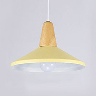 Pendu de salon Aluminium Light Light 10/14 pouces de largeur à tête unique de la tête de macaron avec cordon réglable
