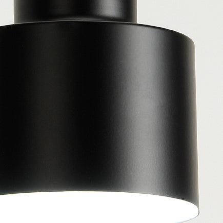 Cilindro de luz colgante de Macaron Loft Cilindro 1 Cabezal Costeo metálico de la sala de reuniones para la sala de reuniones