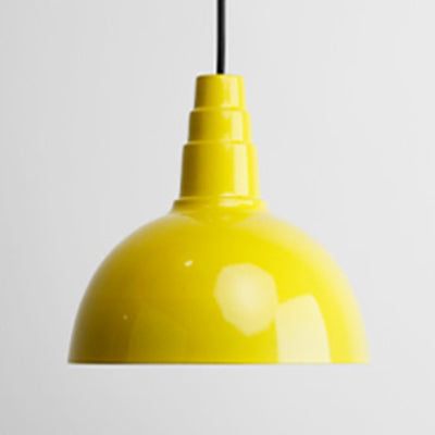 Nordic Style Bowl Hanging Light with Adjustable 1 Light Metal Hanging Light for Office Study Room