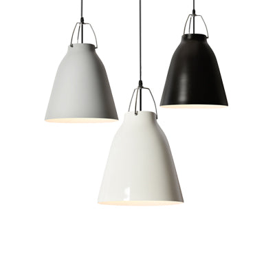 Simple Simple Monocromed Parge Light Bucket Shade 8/16 pulgadas de ancho 1 Bulbo de aluminio Luz para la cocina