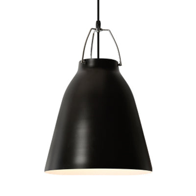 Simple Simple Monocromed Parge Light Bucket Shade 8/16 pulgadas de ancho 1 Bulbo de aluminio Luz para la cocina