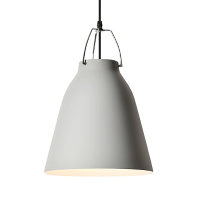 Simple Simple Monocromed Parge Light Bucket Shade 8/16 pulgadas de ancho 1 Bulbo de aluminio Luz para la cocina