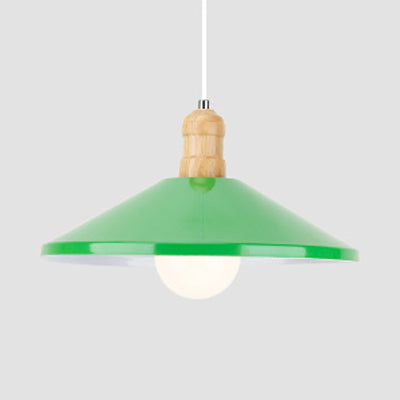 Lámpara de colgante contemporánea de metal contemporáneo de la luz del tono coolie para el comedor de la cocina
