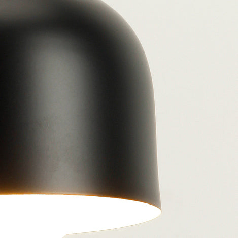 Modern Style Domed Pendant Light Single Head Aluminium Hanging Light for Restaurant Foyer