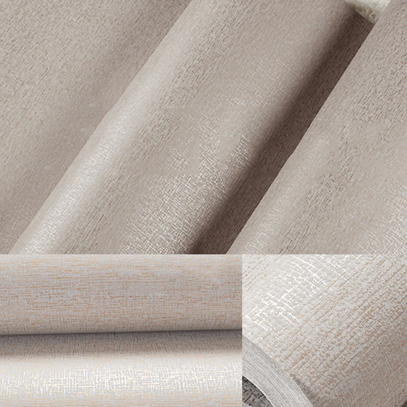 Textured Dark Color Wallpaper Simple Solid Wall Art for Living Room, 33' L x 20.5" W