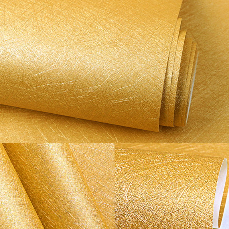 Dark Color Plain Wallpaper Roll Stain Resistant Modern Living Room Wall Decor, 54.2-sq ft