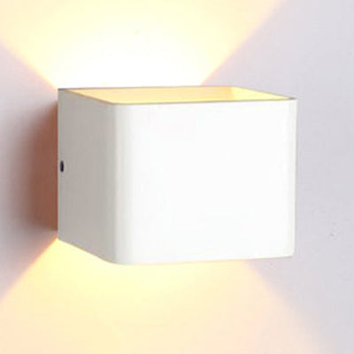 Cube Schattenleuchten Lichtminimalismus Aluminium warm/weiße Beleuchtung LED LED LEDIGKEIT