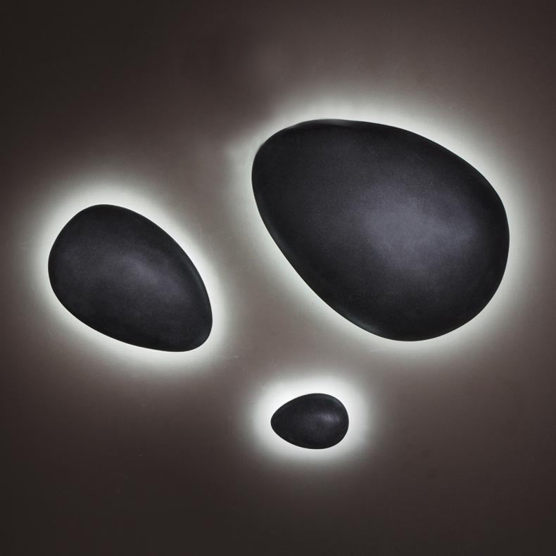Forma del ciottola lampada da lampada con scarpa da lampada con applique per interni 4 "/9" LAD LED MODERNA MODERNA MODERNA IN NERO