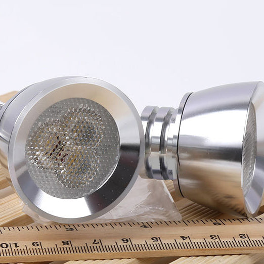 Aluminum Domed Wall Light Sconce Modern Warm/White Light LED Chrome Reading Wall Lamp with Adjustable Arm