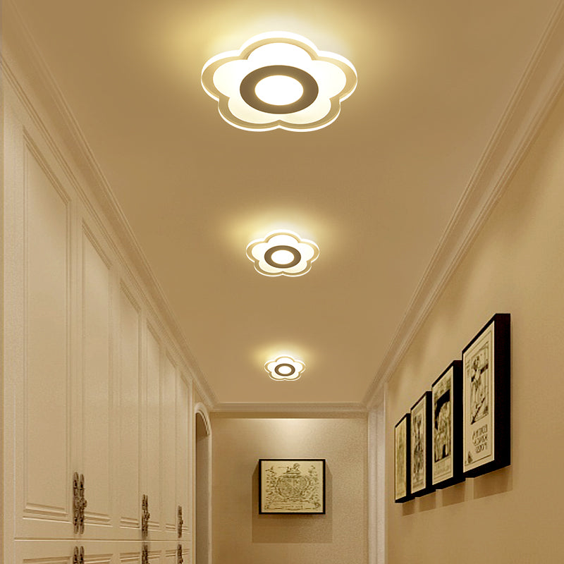 Triángulo/redondo/cuadrado Corredor de pared Lucina Luce de acrílico Lámpara de pared de LED acrílico en cálido/blanco