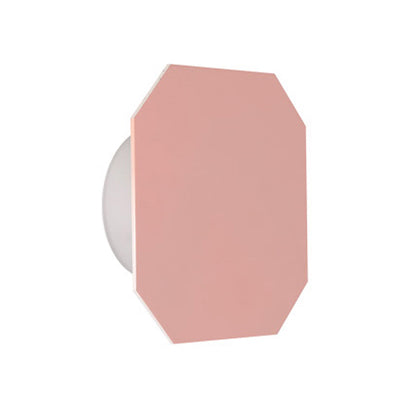 Roze/blauw/groene muur SCONCE Macaron Metal 1 lichte sconce verlichtingsarmatuur in wit/warm/derde versnelling