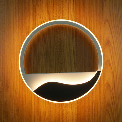 Anello ACCHILICO ACRILICO SCONCE LED MODERNO LED MOLTO ALIMINE MOLTO MOLTO MOLTO IN LUCE COLDA/BIANCA