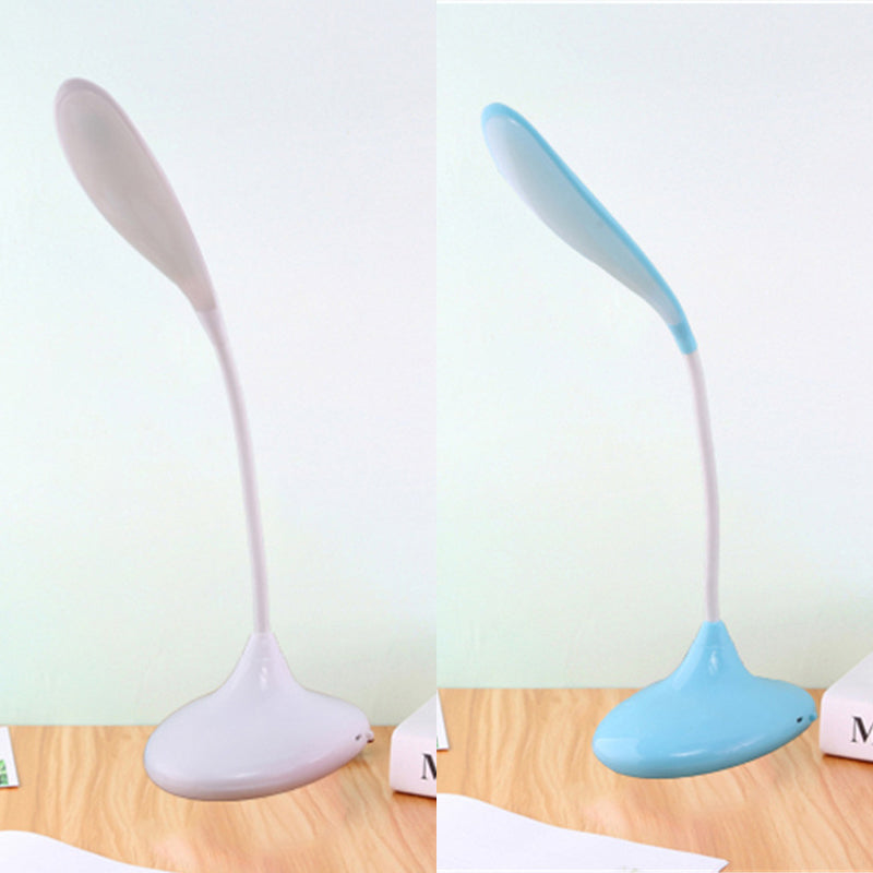 Roteerbare arm LED staande bureaulamp blauw/wit USB -oplaadlicht Licht voor studie