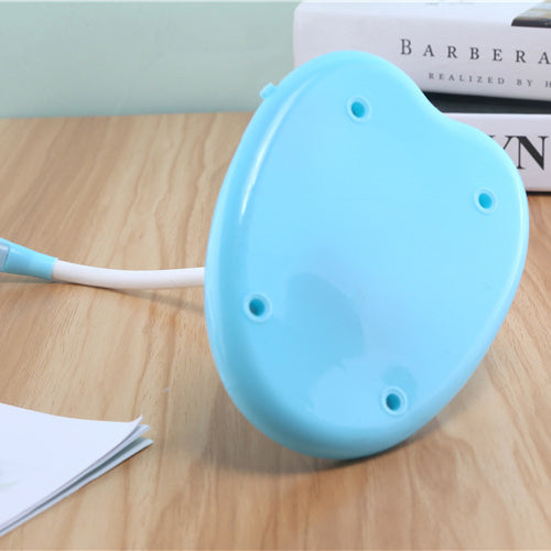 Roteerbare arm LED staande bureaulamp blauw/wit USB -oplaadlicht Licht voor studie