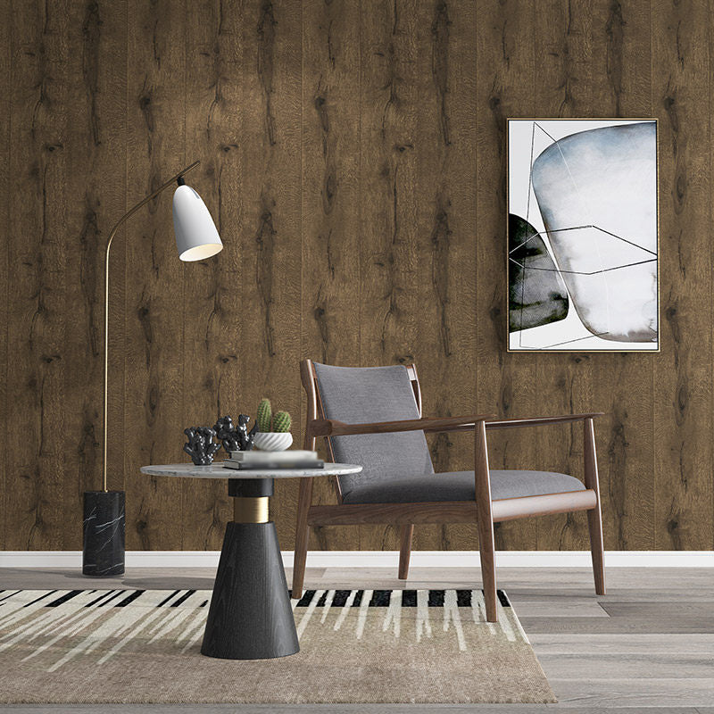 Unpasted Cottage Wallpaper Roll Rural Vinyl Wall Decoration for Living Room, 57.1-sq ft