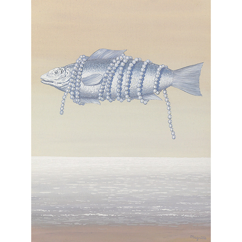 Homage to Alphonse Allais Mural Surrealism Waterproof Bedroom Wall Decoration, Size Optional
