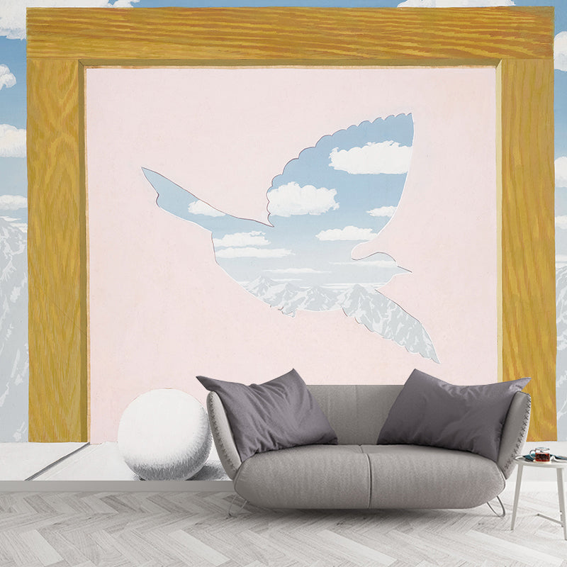 Moisture Resistant Picture Frame Murals Personalized Surrealist Wall Decor for Hallway