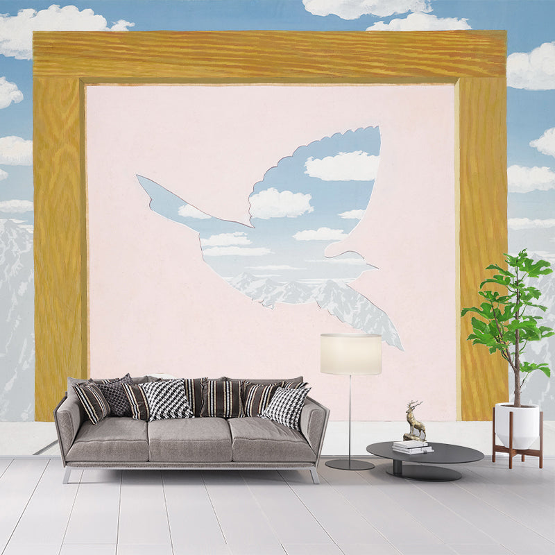 Moisture Resistant Picture Frame Murals Personalized Surrealist Wall Decor for Hallway