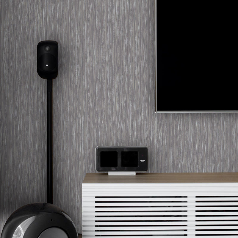 Pastel Color Solid Wallpaper Stripe-Pattern Modern Washable Wall Covering for Accent Wall