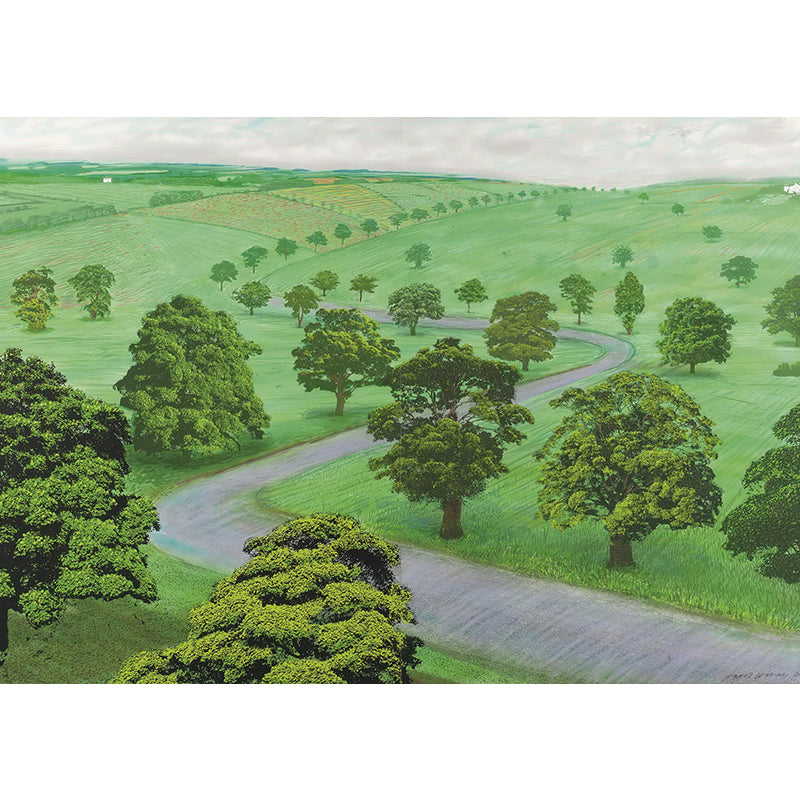 Green Grassland Wall Paper Mural Botanical Artistry Waterproof Wall Decor for Home