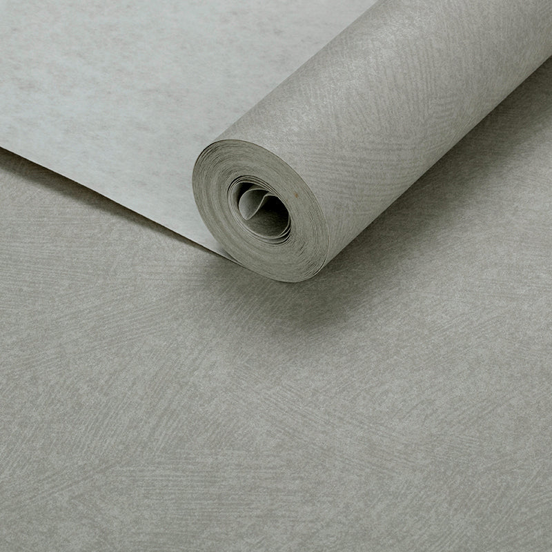 Pastel Color Solid Wallpaper Roll Water Resistant Contemporary Bedroom Wall Covering