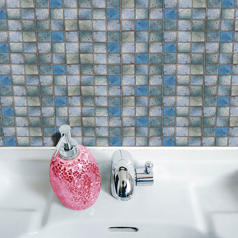 Peel and Stick Tiles Wallpaper Panel Bohemian PVC Wall Decor, 4.1-sq ft, 38 Pieces