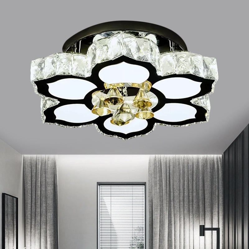 Pêche LED / fleur symétrique semi-rince