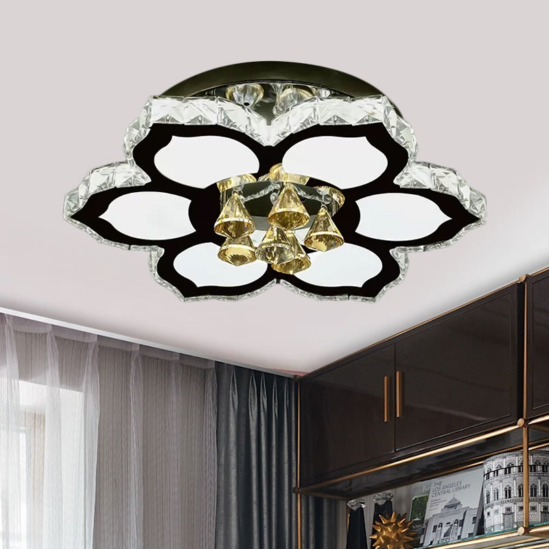 Pêche LED / fleur symétrique semi-rince