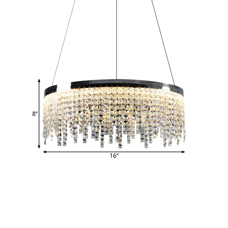 16 "/19.5" breit verchromtrockne Lampe modern