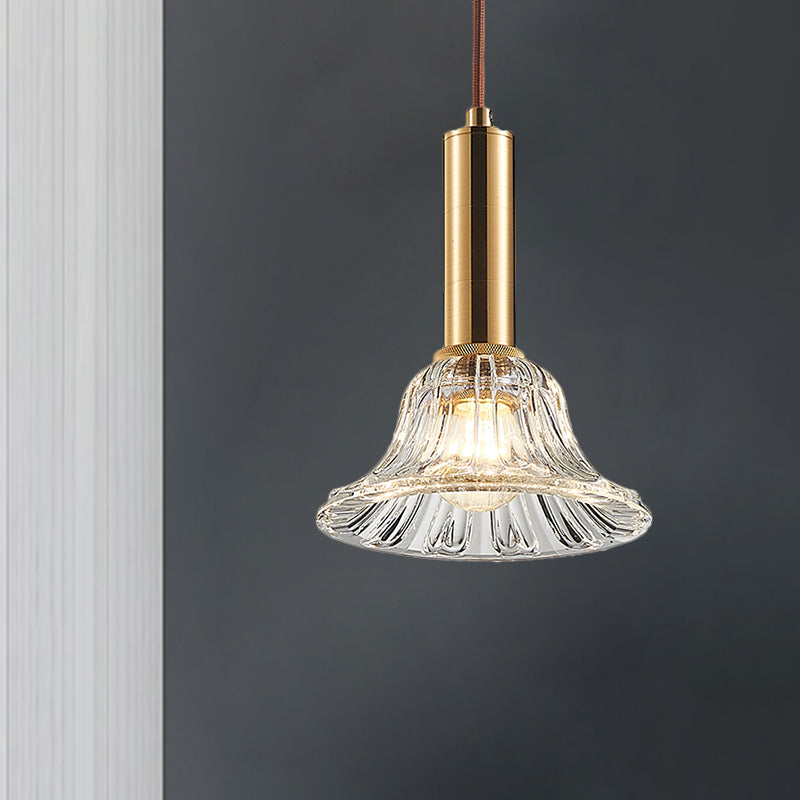 Lampada a sospensione Bell Stile moderno MODERNO CHRIAN/SMORE GRIGIONE/CRING CRISTALE 1 LULLO DOW DOW DOUL