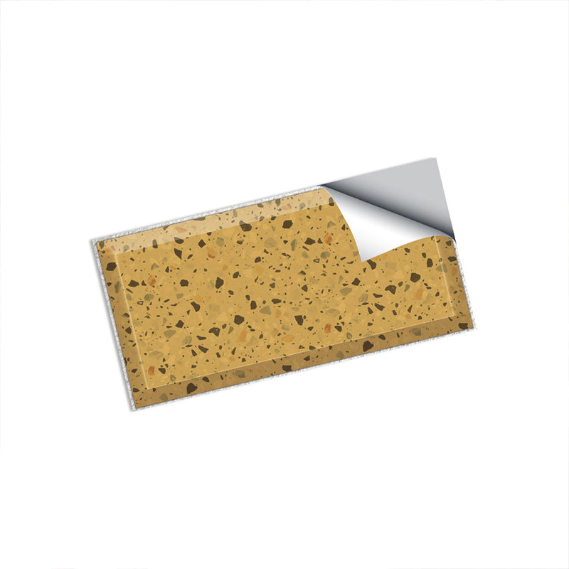 Dark Color Terrazzo Brick Wallpapers Peel and Stick Modernist Kitchen Wall Covering