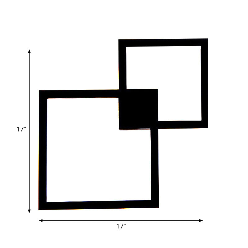 Comedor LED Luz aplastante con tono acrílico de fotograma de foto