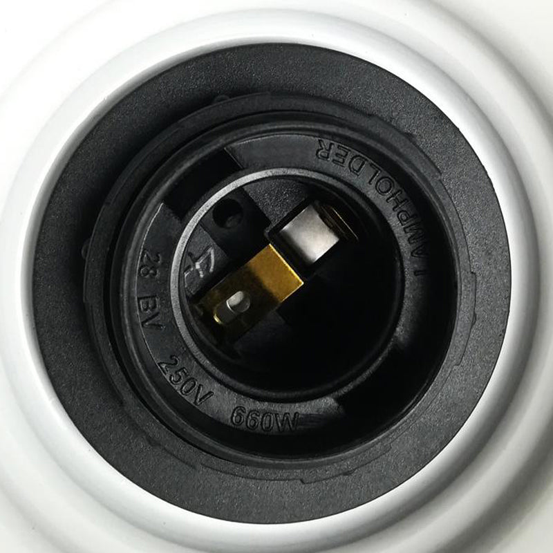 Luz de pared de bronce de hierro Tombra de platillo de platillo 1 Bulbo Lámpara de pared elegante para la pared para la granja