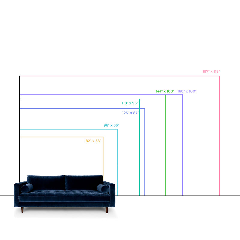 Art Deco Filling Blank Mural for Bedroom Custom Wall Covering in Pink-Yellow on Blue