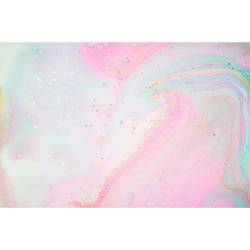 Water Resistant Bubbles Wall Mural Minimalist Non-Woven Cloth Wall Art, Custom Made