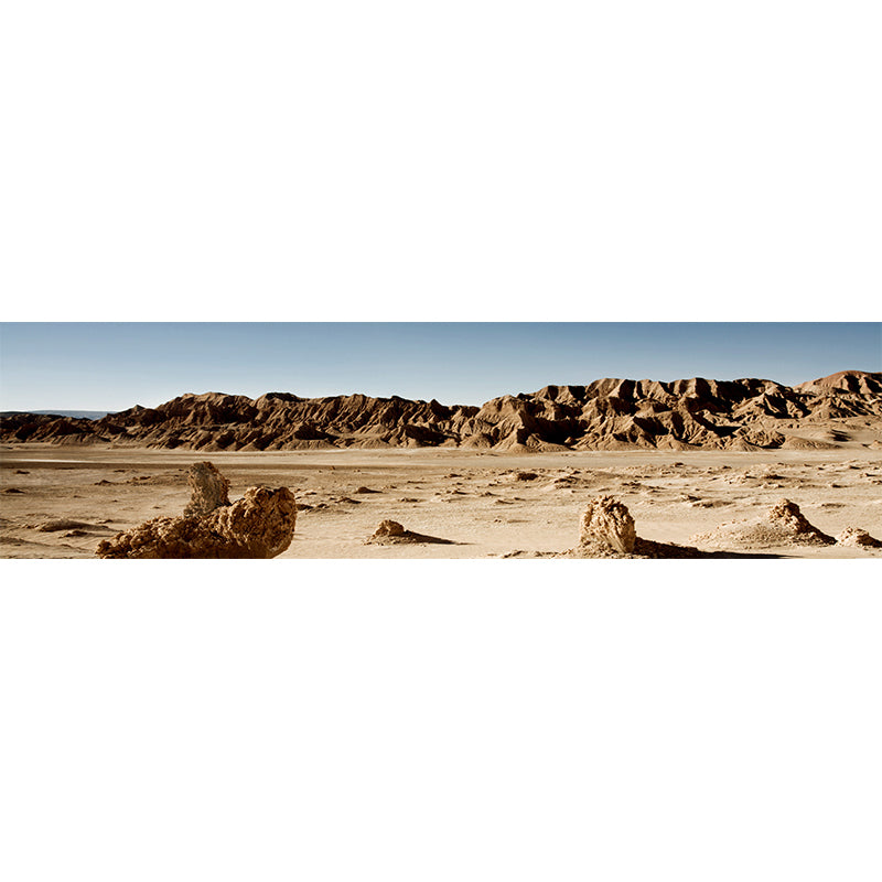 Photo Print Badlands Landscape Mural Extra Large Wall Covering Above Bed, Made to Measure