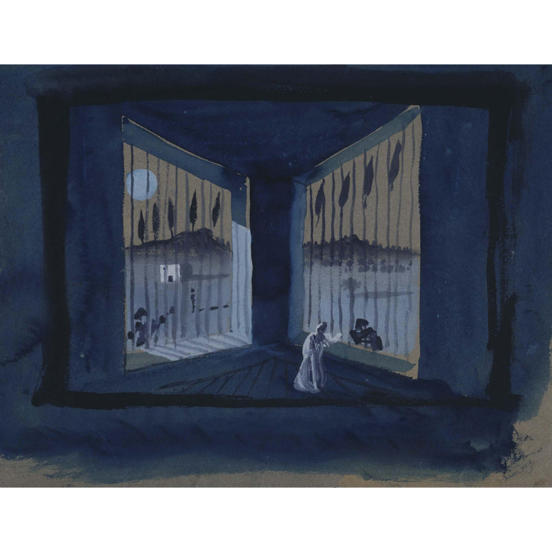 Waterproof Imprisonment Painting Mural Surrealistic Non-Woven Cloth Wall Art, Custom Size