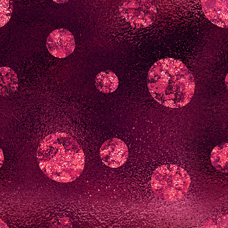 Glitter Waterproof Mural Wallpaper Modern Faux Sequins Wall Covering in Rose Pink