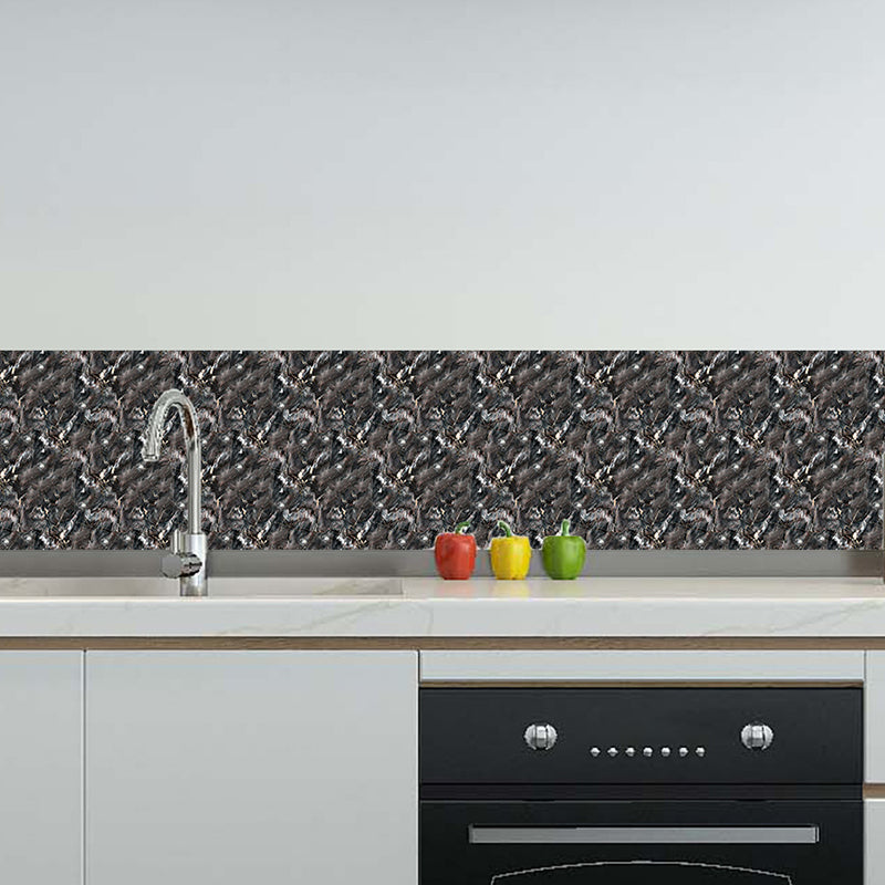 Peel and Stick Marble Wallpapers 18 Pieces PVC Contemporary Wall Covering for Accent Wall