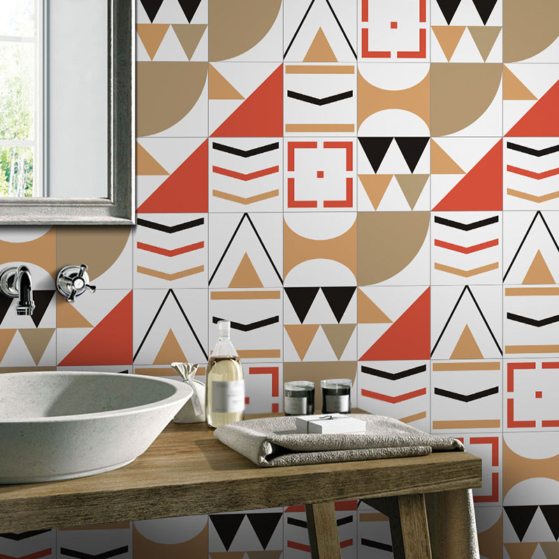 Bohemian Wallpaper Panel Set Vinyl Peel and Stick Wallpaper for Kitchen Backsplash