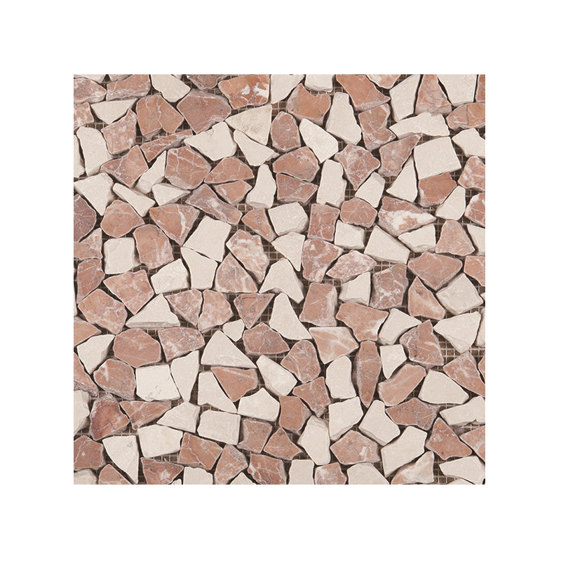 Modern Gravel Stick Wallpaper Panel Set for Kitchen 3.4-sq ft Wall Decor in Pastel Color